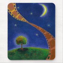 Fall night movie art fun painting for film lovers