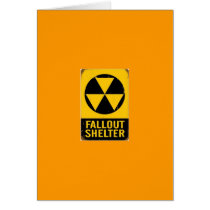 FALL OUT SHELTER GREETING CARDS