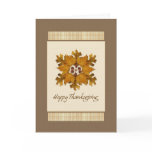 Fall Pinwheel Thanksgiving Card