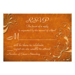 Fall Rhapsody RSVP Cards Invites