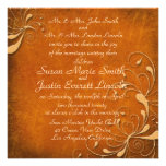 Fall Rhapsody Square Invitation