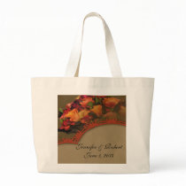 Fall Rose Bouquet Tote Bag