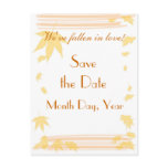 Fall Save the Date Post Cards