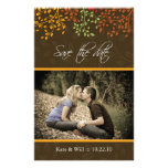 Fall Save the date Wedding Invitation Stationery Design