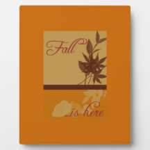 FALL Seasonal Decorative Picture framed art Plaques