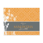Fall Sophistication Advice Postcard
