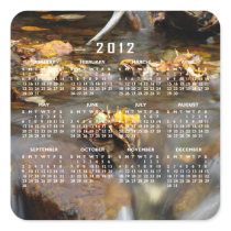Fall Stream; 2012 Calendar Stickers