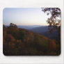 fall sun set on the blue ridge parkway mouse pad