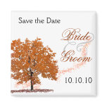 Fall Tree Save-The-Date-rust II Magnets