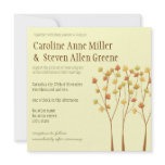 Fall Twig Tree Wedding Invitation