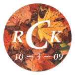 Fall Wedding stickers