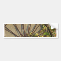 Fall Wheel Bumper Sticker