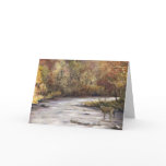 Fall Whitetail Deer Thanksgiving Greeting Card