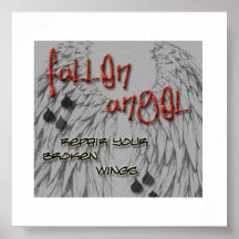 fallen angel print