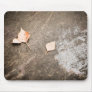 Fallen autumn leaves mousepad