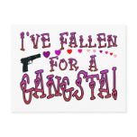 Fallen For Gangsta Postcard