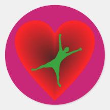 Fallen in love sticker