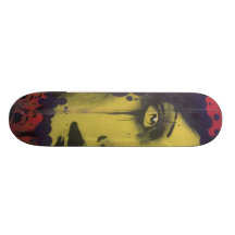 Fallen madonna custom skateboard