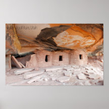 Fallen roof ruin posters