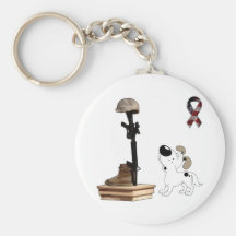 Fallen Soldier - Cutie Mourns Key Chain