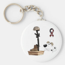 Fallen Soldier - Cutie Mourns Key Chains