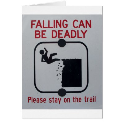 Falling Can Be Deadly by GreasyGrandma