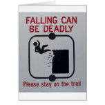 Falling Can Be Deadly cards