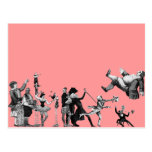 Falling Circus Post Cards