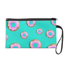 Falling Donuts Wristlet