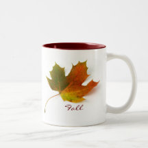 Falling Leaf Mugs