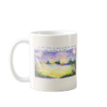 Falling stars fantasy landscape mug