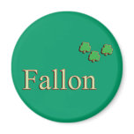 Fallon Irish Name Fridge Magnets
