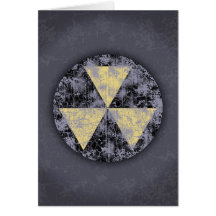 Fallout Shelter-cl-dist Greeting Cards