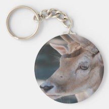 Fallow Deer Keychain