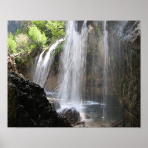 Falls at Hanging Lake Posters