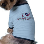 Falls City, Texas Doggie T-shirt