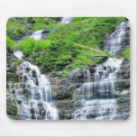 Falls In Glacier Mouse Pads