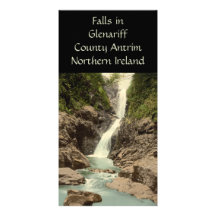 Falls in Glenariff, County Antrim Custom Photo Card