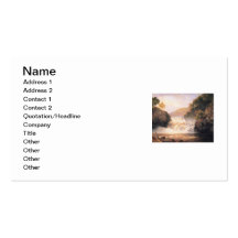 Falls in the Clyde Corry Lynn Business Cards