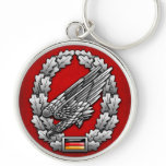 Fallschirmjägertruppe Barettabzeichen Keychains