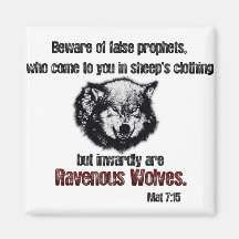 False Prophet/ Wolf Magnets
