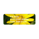 False Sunflower Mailing Labels