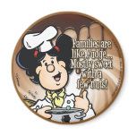 Families are Like Fudge Refrigerator Magnet