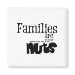 families-fudge and nuts refrigerator magnets