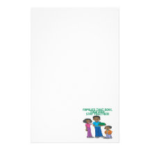 Families That Bowls Together Stationery Paper