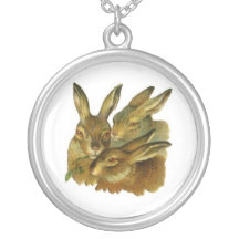Famille de lapin bijouterie fantaisie
