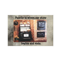 Family Gallery Wrapped Canvas