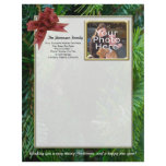 Family Christmas Letter, Photo Letterhead
