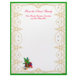 Family Christmas Newsletter Letterhead
