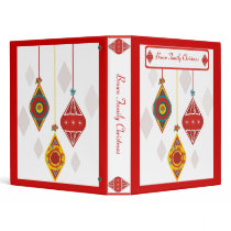 Family Christmas Photo Album Vinyl Binders